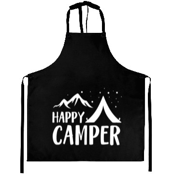 Discover Happy Camper Caravan Camper Aprons