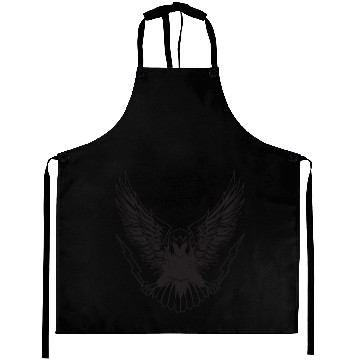 Discover Eagle With Lightning Bolts Aprons