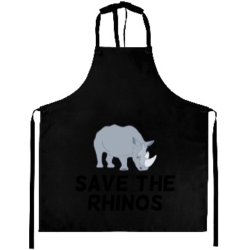 Discover Save The Rhinos - Rhinoceros Aprons