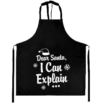 Discover Dear Santa I Can Explain Aprons