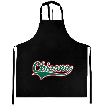 Discover Chicana Swoosh Aprons