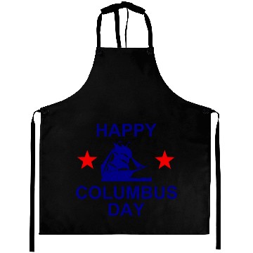 Discover Columbus Day - 1492 - USA - United States Aprons