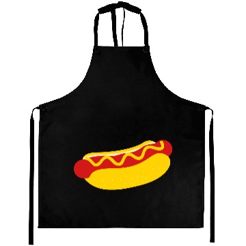 Discover Hot dog Aprons Design Vector