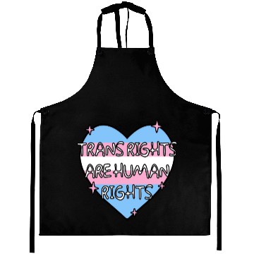 Discover Trans Rights Are Human Rights Aprons