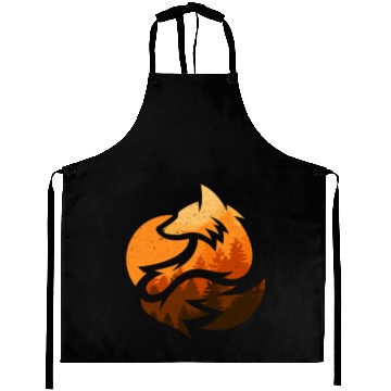 Discover Fox Animal Design Gifts Aprons