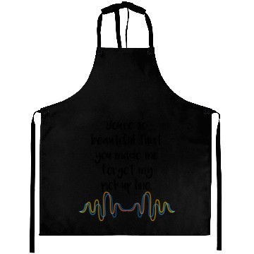 Discover Beautiful pickup cheesy Date Couples Funny Gift Aprons