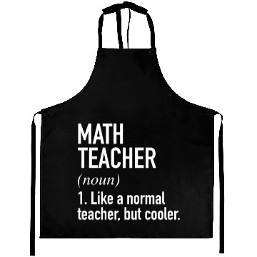 Discover math teacher defined Aprons