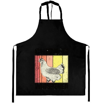 Discover Chicken Chickens Whisperer Chicken Farmer Gift Aprons