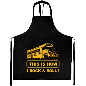 Discover This Is How I Roll School Bus Driver Aprons