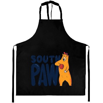 Discover Funny Baseball pitcher Gift Aprons