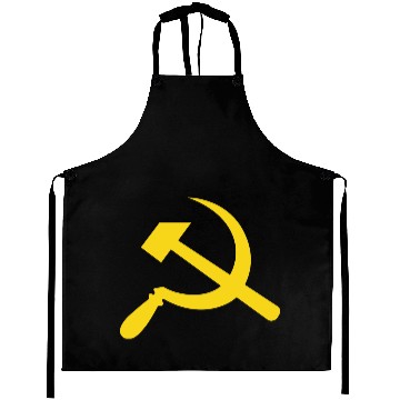 Discover Hammer and Sickle Aprons