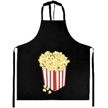 Discover Popcorn Retro Vintage Cinema Hipster Aprons