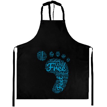 Discover Barefoot Footprint Aprons