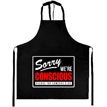 Discover Sorry Not Sorry Aprons