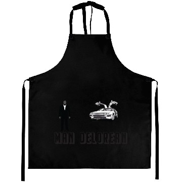 Discover Man Delorean Aprons