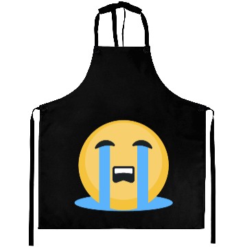 Discover Sad Crying Face Aprons
