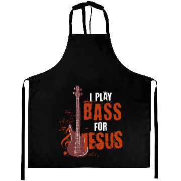 Discover Bass guitar Jesus Aprons