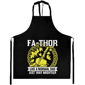 Discover Fa Thor Like Dad Just Way Mightier Hero Aprons