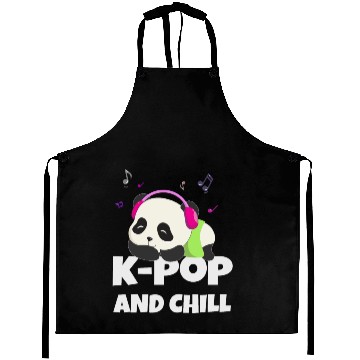 Discover K-POP and chill. Black #2 Aprons