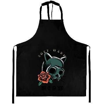 Discover Cat Skull Aprons