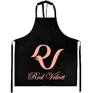Discover Red velvet kpop group logo design Aprons