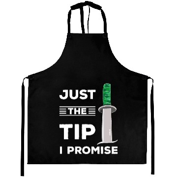 Discover Halloween Just The Tip Funny Sarcastic Graphic Aprons