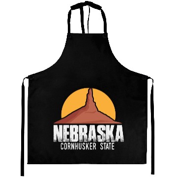 Discover Nebraska State | USA America States Chimney Rock Aprons