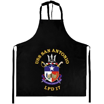Discover Navy USS San Antonio LPD 17 wo Back Aprons