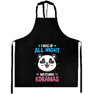 Discover Panda Korean Drama Movie lover Aprons