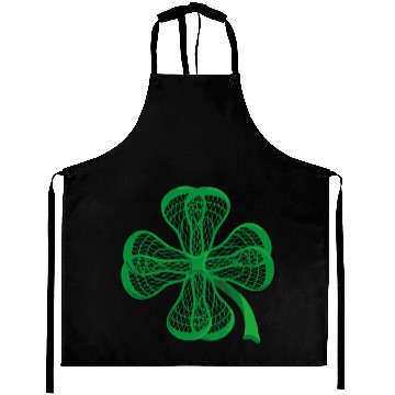Discover Lacrosse Sticks Shamrock clover irish lucky Lax T- Aprons