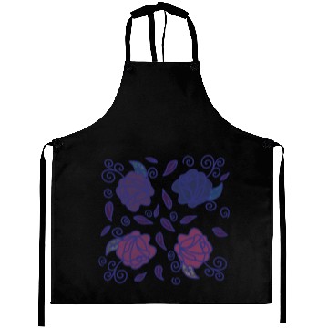 Discover Stained Glass Roses Aprons