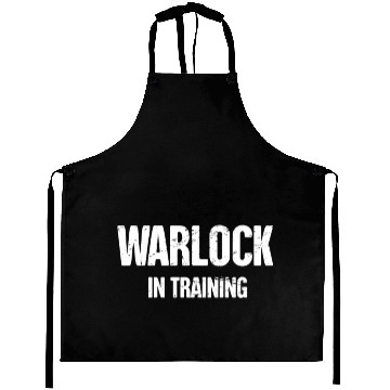 Discover Roleplaying RPG Game Class Warlock - Training Aprons