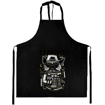 Discover Lonely Wolf Aprons