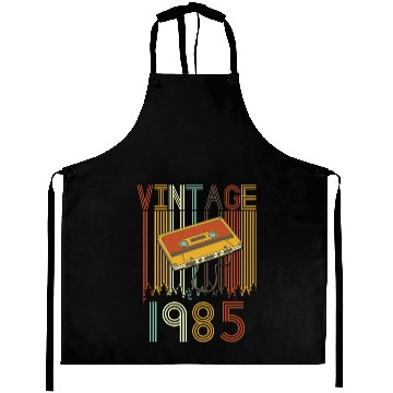 Discover Vintage 1985 Retro Aprons