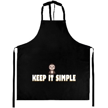 Discover Keep it simple Sloth Aprons