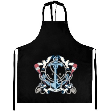 Discover Yacht Club - Awesome sailor Gift Aprons