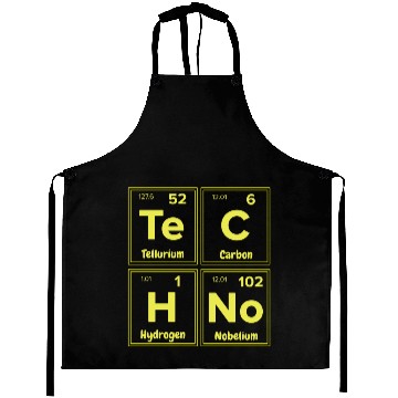 Discover Techno Periodic Table Aprons