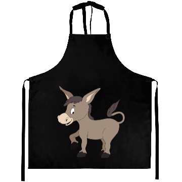 Discover Cartoon Donkey Aprons