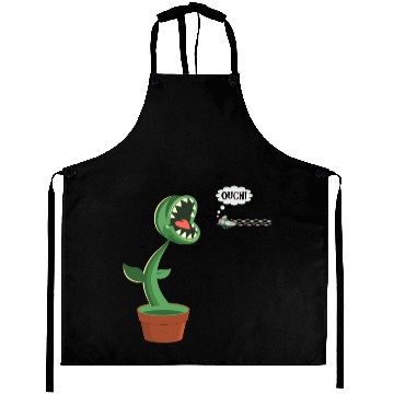 Discover Carnivorous Plants Venus Flytrap Eating Fly Ouch Aprons