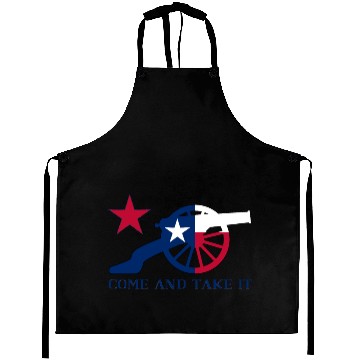 Discover Texan Cannon Come And Take It Aprons