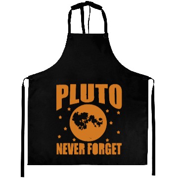 Discover Pluto Never Forget Aprons