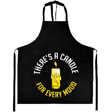 Discover Gun Magic Candle Hunter Gift Aprons