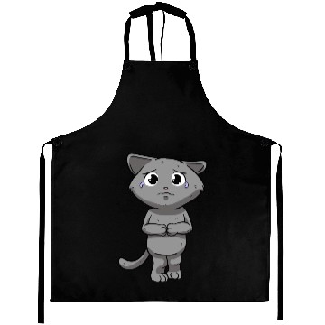 Discover Sad Cat Aprons