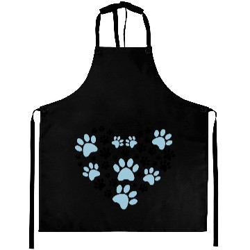 Discover Heart of paws - Dog & Cat lover gift - Pawprint Aprons
