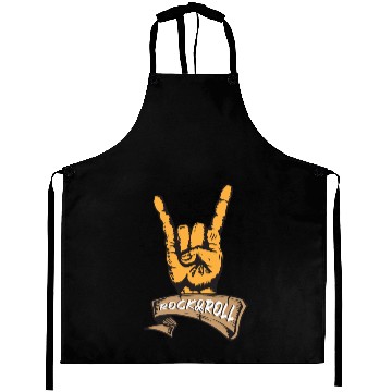 Discover Rock and Roll Aprons