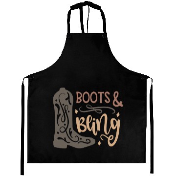 Discover Boots and bling Aprons