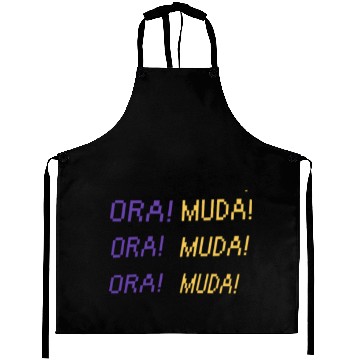 Discover Jojo's Ora! Muda! Aprons