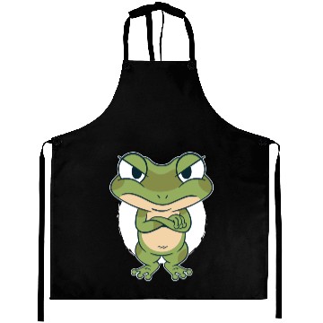 Discover Frog Aprons |Cute Green Frog Aprons | Funny Frog