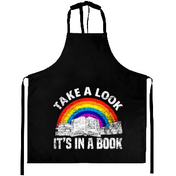 Discover Book Reading Rainbow Aprons