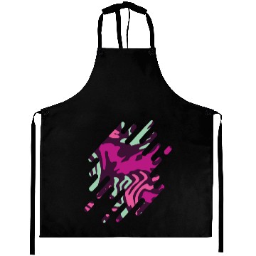 Discover Stain camouflage motif Aprons